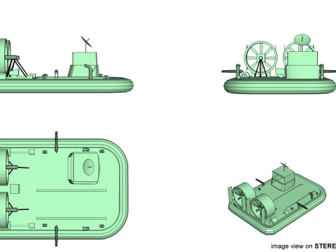 Hovercraft - Type 5 3Dモデル
