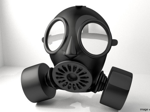 Gasmask Type 1 3Dモデル