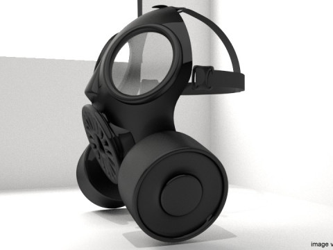 Gasmask Type 1 3Dモデル