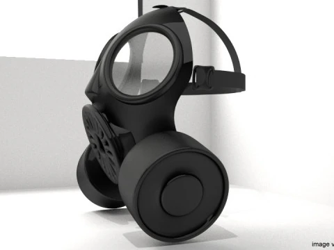 Gasmask Type 1 3D Model