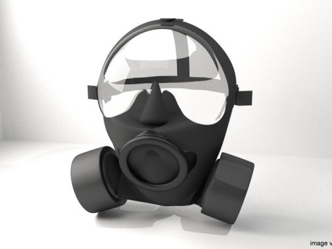 Gasmask Type 5 3Dモデル
