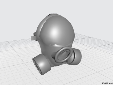 Gasmask Type 5 3Dモデル