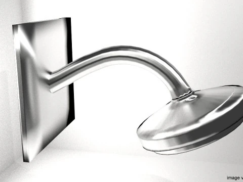 Tuyau de douche type 1 Modèle 3D