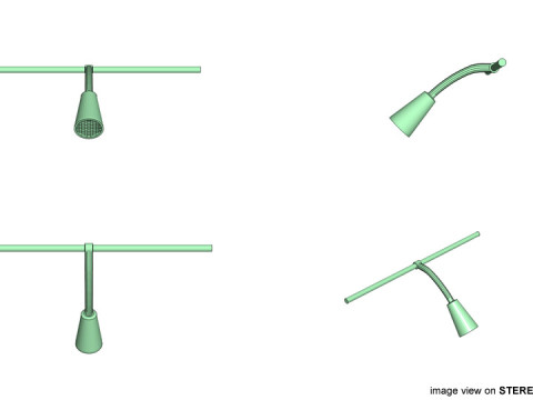 Shower Hose Type 2 Modello 3D