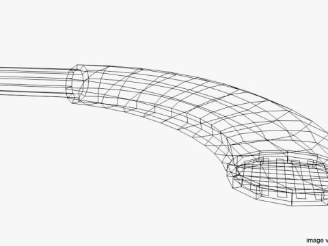 Shower Hose Type 3 3D Model