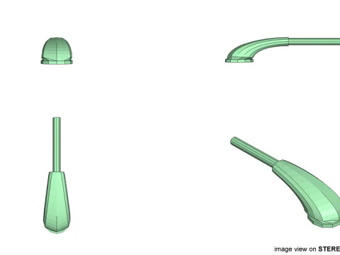 Shower Hose Type 3 3D Model