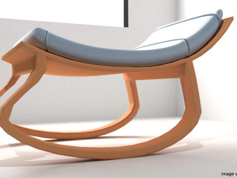 Rocking Chair - Infant 3D Model