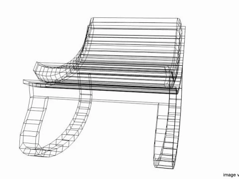 Rocking Chair - Infant 3D Model