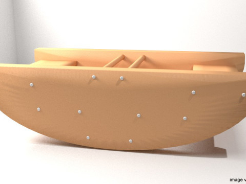 Rocking Boat 3D Модель