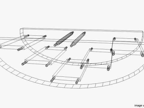 Rocking Boat 3D Model