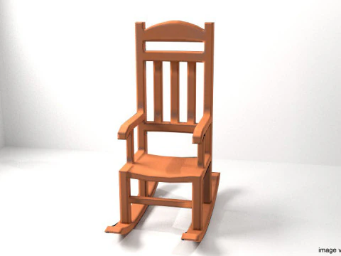 Sallanan Sandalye 3D Model