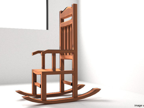 Rocking Chair 3Dモデル