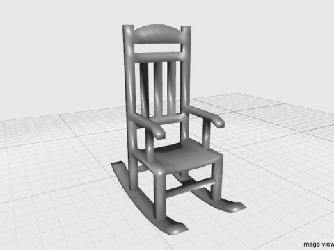 Rocking Chair 3Dモデル
