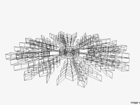 Снежинка - Тип 1 3D Модель