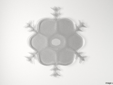 Snowflake - Type 3 3D Model
