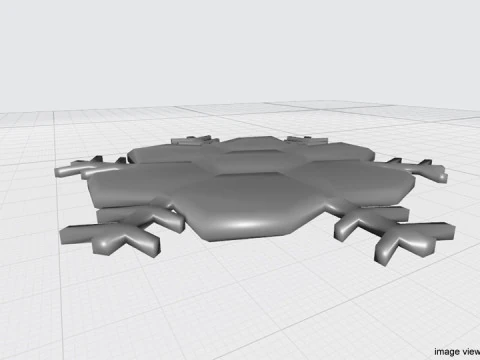 Sneeuwvlok - Type 3 3D Model