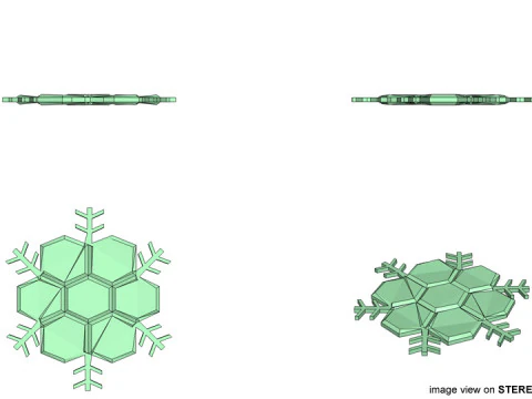 Sneeuwvlok - Type 3 3D Model