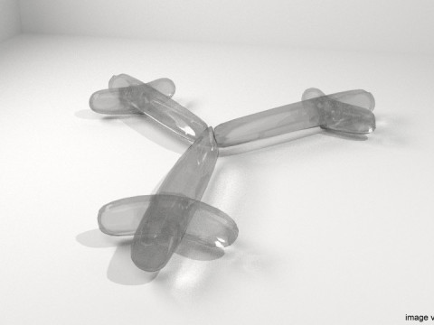 Snowflake - Type 4 Modello 3D