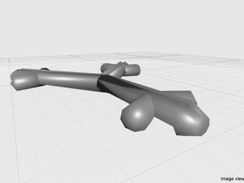Flocon de neige - Type 4 Modèle 3D