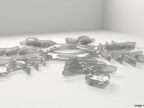 スノーフレーク - タイプ 5 3Dモデル