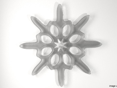 Snowflake - Type 6 Modelo 3D