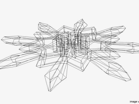 Snowflake - Type 6 3D Model
