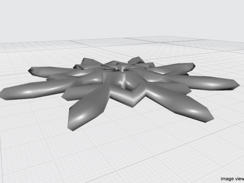 Snowflake - Type 6 Modelo 3D