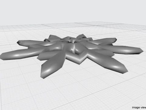 Snowflake - Type 6 3D Model