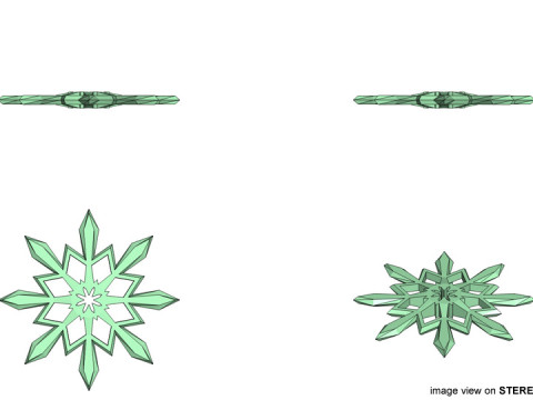 Snowflake - Type 6 Modelo 3D
