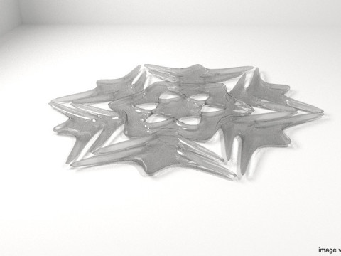 Snowflake - Type 7 3Dモデル