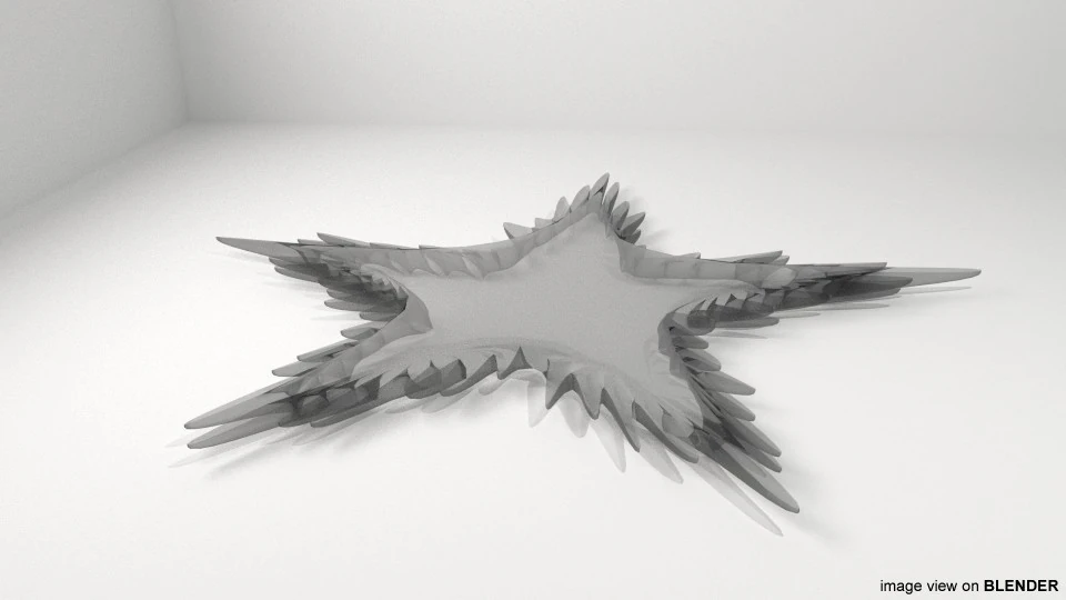 雪花 - 9 型 3D 模型 .c4d .max .obj .3ds .fbx .stl .blend 