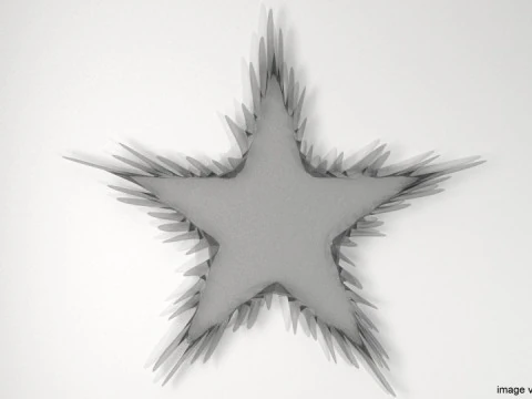 雪花 - 9 型 3D 模型