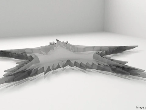 雪花 - 9 型 3D 模型