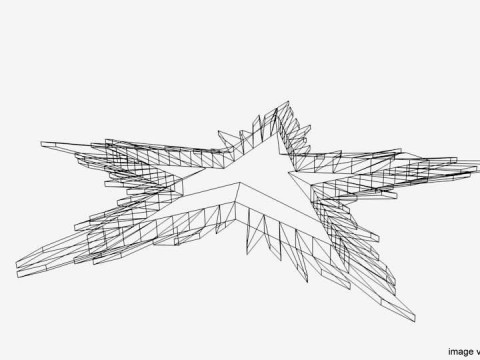 Snowflake - Type 9 3Dモデル