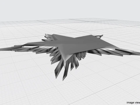 雪花 - 9 型 3D 模型