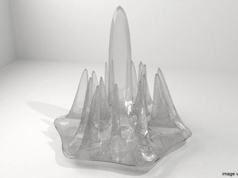 Kar Tanesi - Tip 10 3D Model