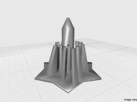 Snowflake - Type 10 3D Model