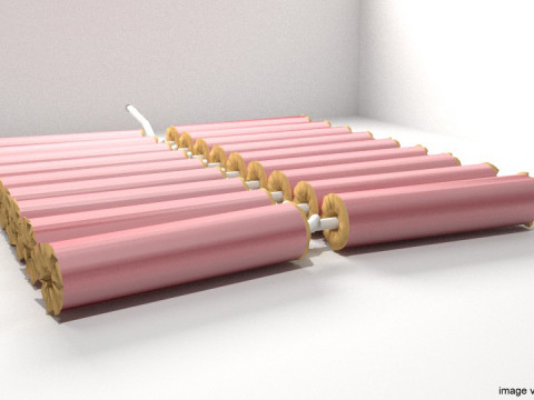 Firecracker - Cake Modelo 3D