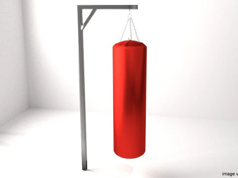 Trainingsmateriaal - Bokszak 3D Model
