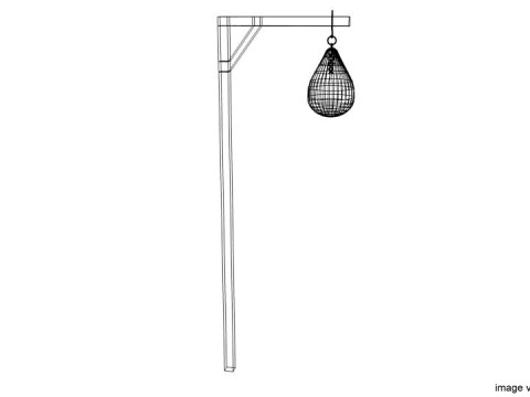 Training Equipment - Punching Ball 3D Model