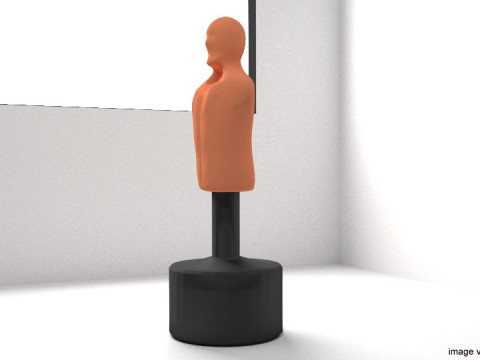 Training Equipment - Punching Dummy 3Dモデル