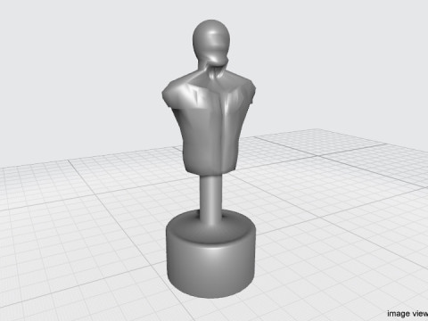 Training Equipment - Punching Dummy 3Dモデル