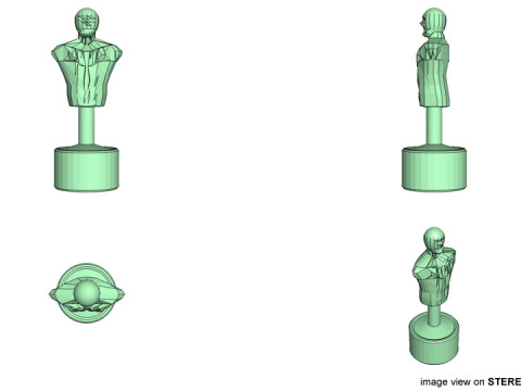 Training Equipment - Punching Dummy 3Dモデル