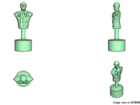 Training Equipment - Punching Dummy 3D Model