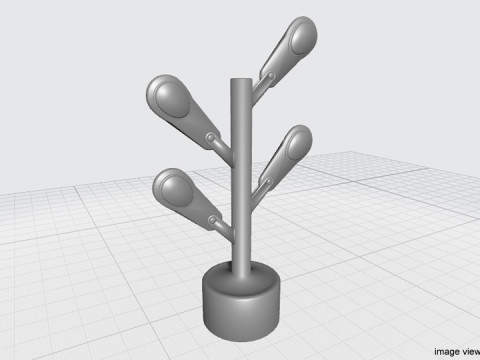 Training Equipment - Punching Target 3Dモデル