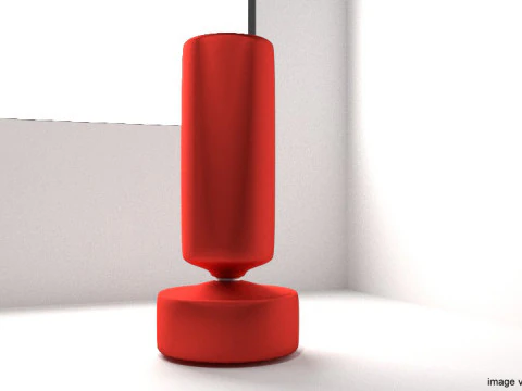 प्रशिक्षण उपकरण - लंबवत स्तंभ 3D मॉडल