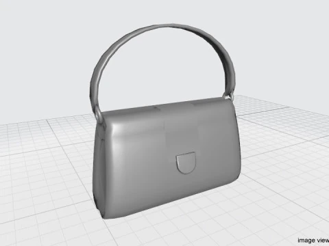 ハンドバッグ - タイプ 1 3Dモデル