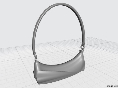 Handbag - Type 2 3D Model