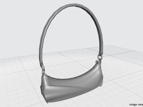 Handbag - Type 2 3D Model