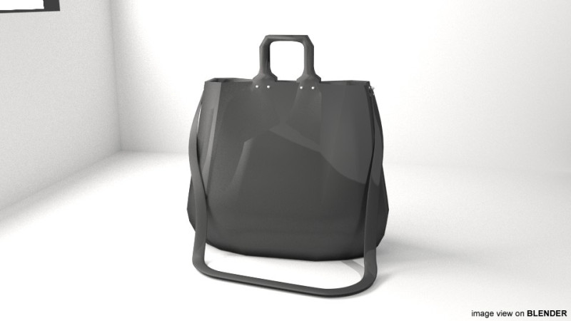 Handbag - Type 3 3Dモデル .c4d .max .obj .3ds .fbx .stl .blend 